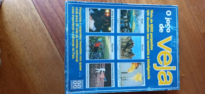 O JOGO DE VEJA GROW. ANOS 80 RARIDADE.