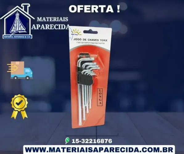 Jogo Chave Torx G NEW DAY N332