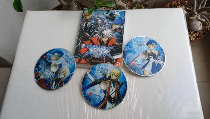 Blazblue Calamity Trigger Bonus Discs Contendo 3 Discos