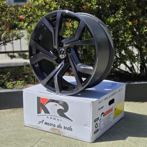 Rodas Novas Aro 17 Polo GTS -Verniz Fumê 