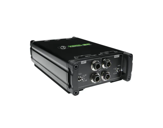 Direct Box Mackie MDB-2P - Passivo Estéreo | Alta Qualidade e Robustez Profissional