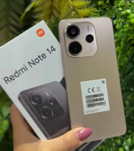Xiaomi Note 14 - 128/6GB Dourado -- Entrega imediata em Curitiba e região ##