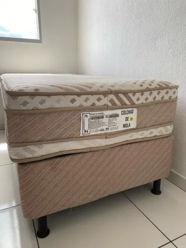 Colchão de Mola e Base Pelmex