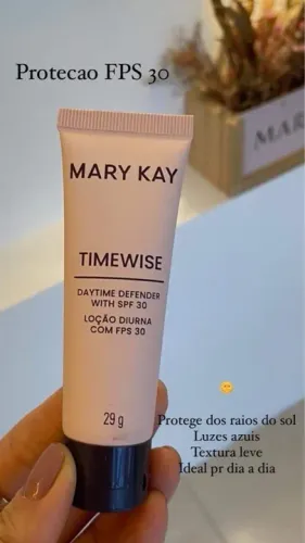 Protetor Solar Facial Timewise Mary Kay FPS 30