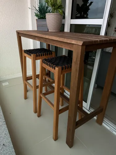 Mesa e Bancos alto (tok stop)