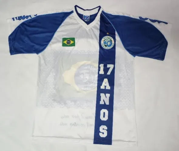 Rara Camisa da Torcida Máfia Azul do Cruzeiro Comando Guerreiro Eldorado - 17 Anos CGE