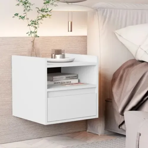 Mesa De Cabeceira Suspensa Com 1 Porta Minerva Novo varios modelos