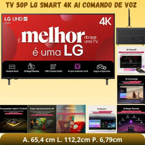 Tv Smart 4k 50 Polegadas 