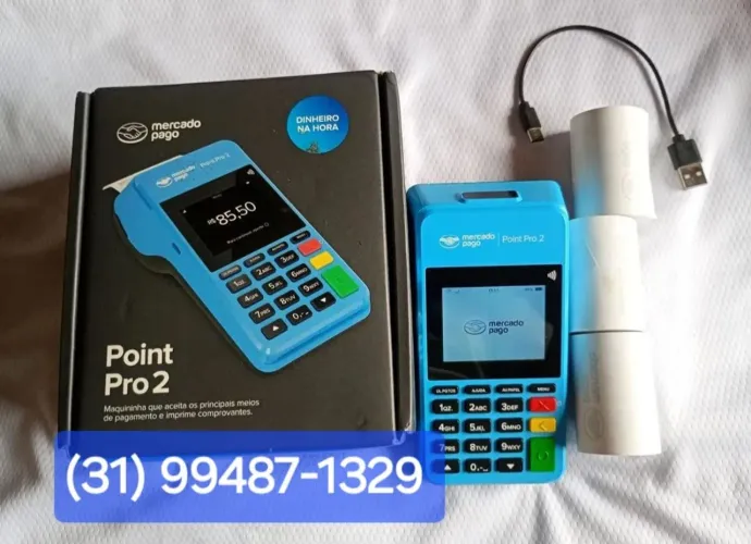 Maquininha de Cartão Point Pro2 (Vivo) nova vd