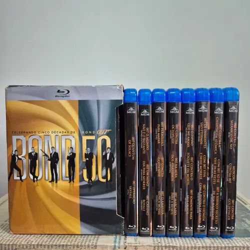 Coleção Completa James Bond 007 Blu-ray