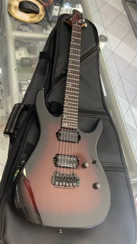 Guitarra Ronay Custom Shop estilo John Petrucci com Semicase Couro