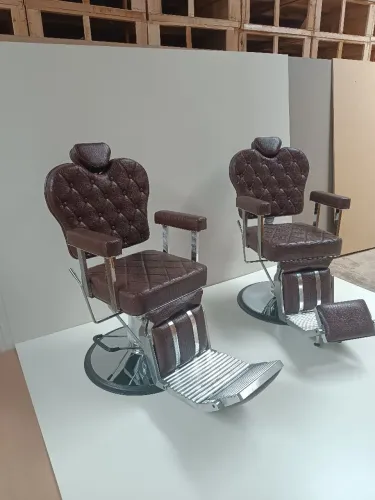 Cadeira hidráulica titã para barbearia