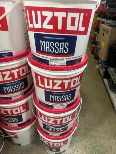 Massa Corrida Luztol 25kg - Acabamento Liso e Profissional!