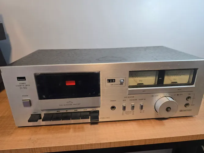 Sansui Deck D-90 Defeito Leia
