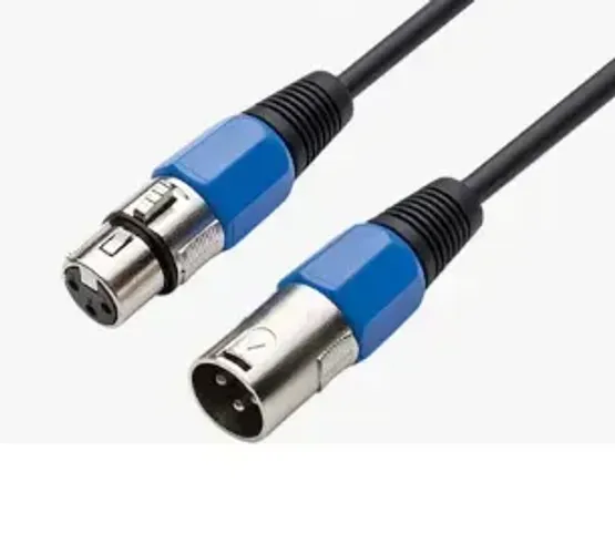 Cabo Microfone Xlr (canon) Macho E Femea Balanceado 10 Metros