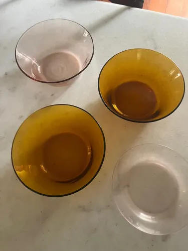 Conjunto de tigelas de vidro Duralex