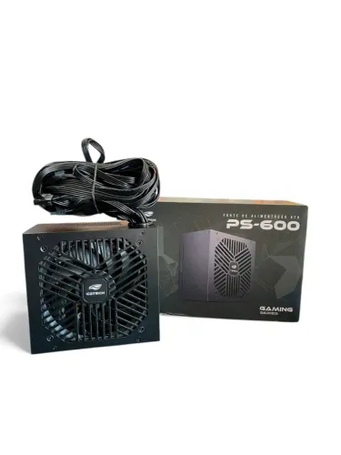 FONTE PC GAMER C3TECH ATX 600W 