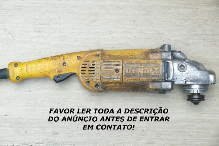 Esmerilhadeira DeWalt 7 pol.