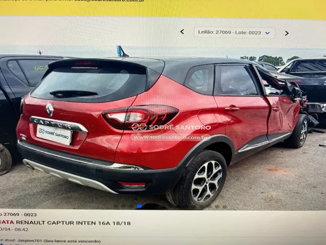 Sucata Renault Captur Peças 