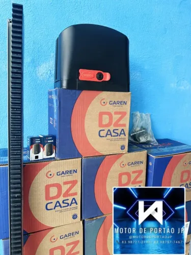 Motor para Portão Deslizante Garen - Completo, Para vir busca na loja
