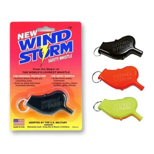 Apito Wind Storm - Safety Whistle - "Um dos mais altos do mundo"