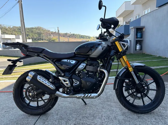 Vendo ou troco Triumph Scrambler 400X ? 2024/2025 - Oportunidade