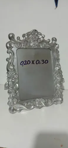 Porta retrato em aço 