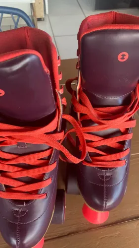 Patins Oxer Retrô 4 Rodas Adulto número 37 novo