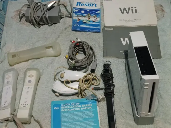 Nintendo Wii com defeito