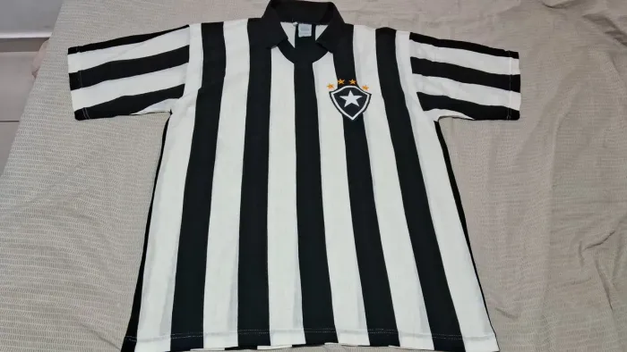 Camisa Botafogo marca campeã tamanho GG