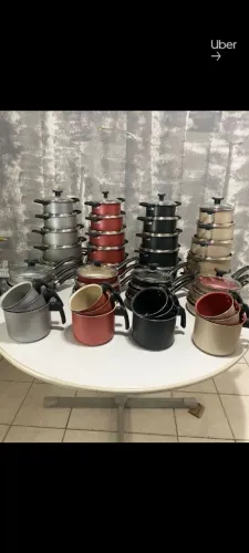 Conjunto de panelas completo antiaderente