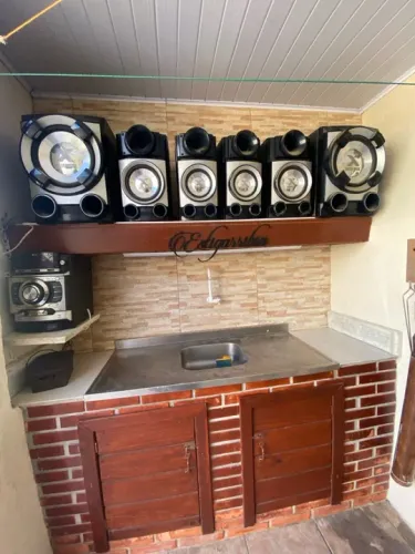 Placa mãe não funciona) rádio com 6 Caixas Acústicas
