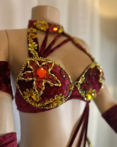 Figurino de dança do ventre 