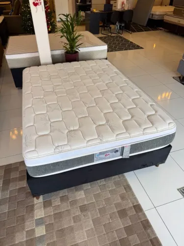 Colchão Casal CASTOR SEMINOVO - Entrego! 