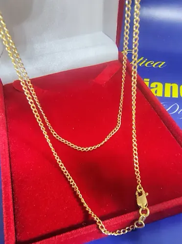 Cordão Elos Corrente Fecho Mosquetão Peso 9.00 Gramas 74 Cm 2 mm Ouro 18 Kilates Maciço