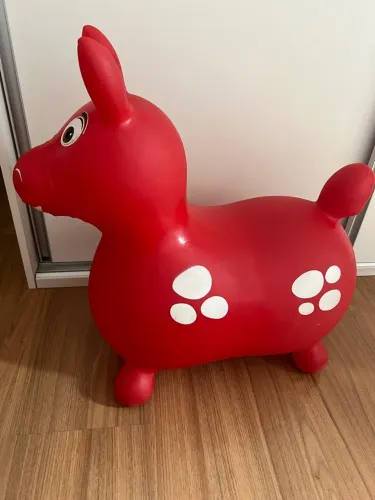 Cavalinho Pula Pula Vermelho (upa upa do gugu original)