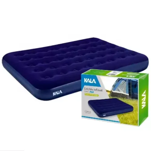 Colchão Inflável Casal Camping Kala.