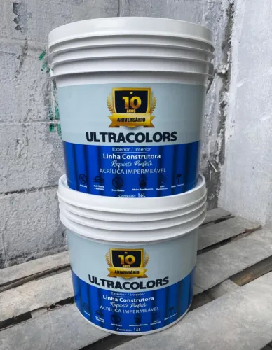 Tinta Acrílica Impermeável Ultracolors 16L - Novo