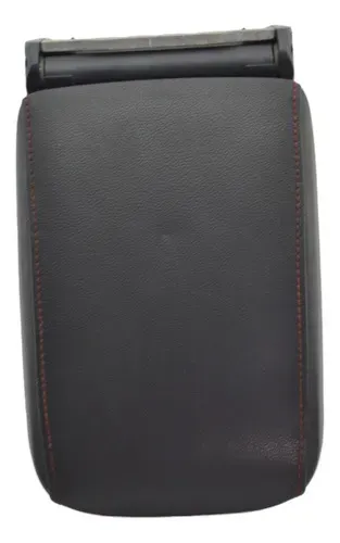 Encosto Apoio Braço Console Vw Golf 2015 Original Preto