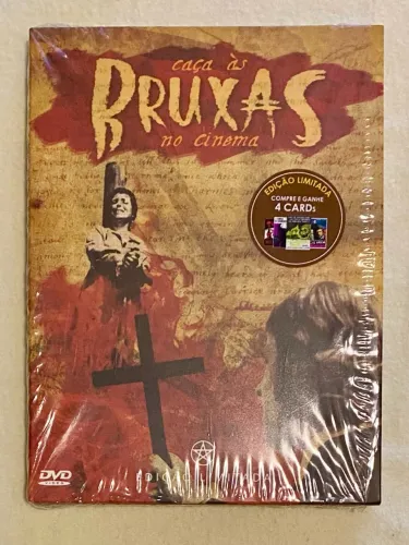 DVD Duplo Versátil: Caça às Bruxas no Cinema (Edição Limitada com 4 Cards e luva)
