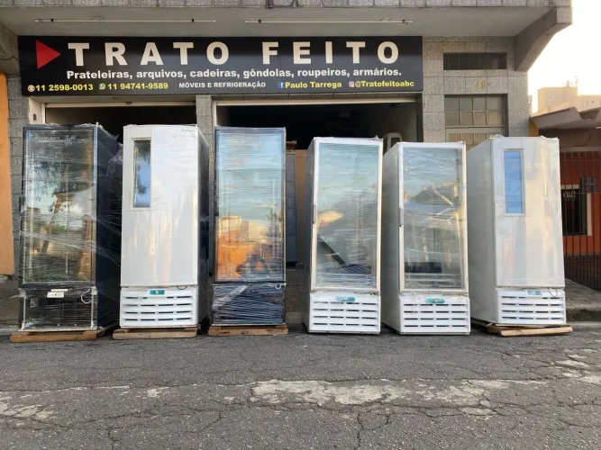 Freezer Novo MetalFrio  tripla ação 