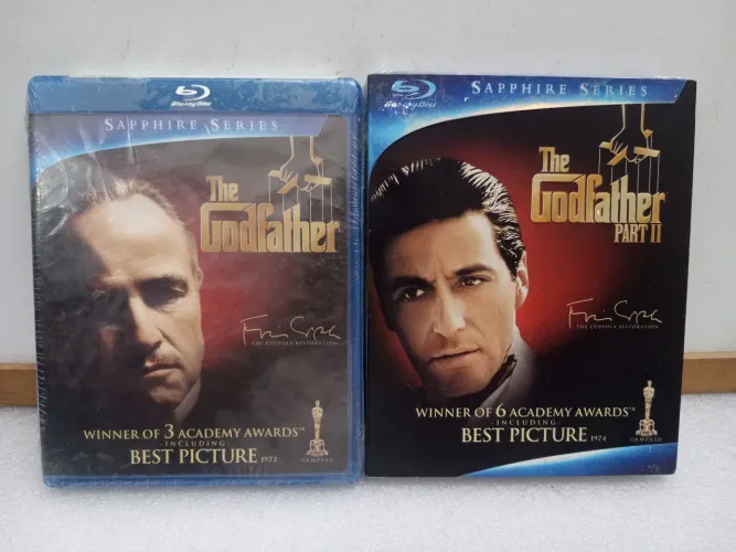 Coleção O poderoso chefão 1 e 2 importados lacrados 