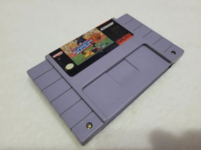 International superstar soccer deluxe snes super nintendo original