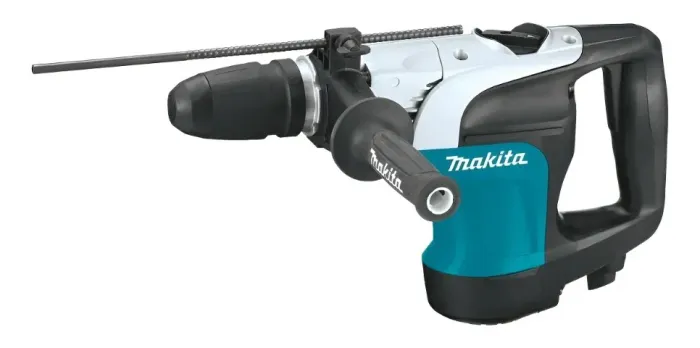 Martelete eletropneumático Makita HR4002 azul com 1.05kW de potência