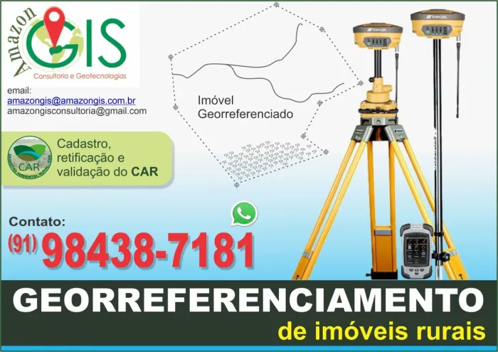 Georreferenciamento de imóveis rurais