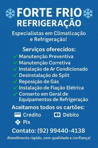 Refrigeração ar condicionado