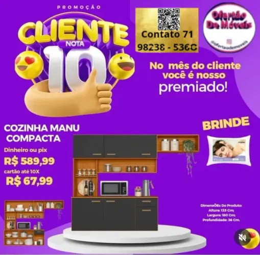 Armário Manu / Entrega Hoje/Contato 71.9 88 3O mais 3317 / Produto Novo