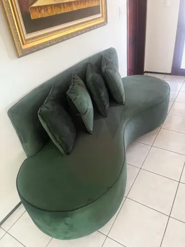 Sofá Curvo Sob Medida - Design Pinterest Moderno