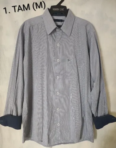 6 camisas social masculina 