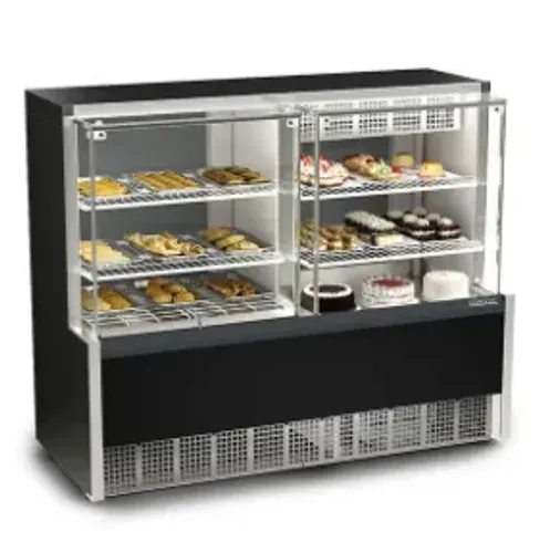 Bh Vitrine dupla quente/fria Gelopar 1,40M
